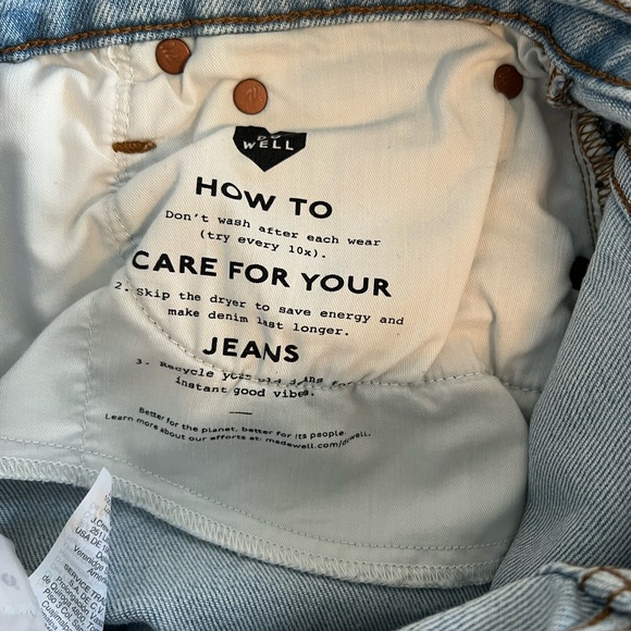 Madewell Mid-Rise Classic Straight Jeans - Picture 11 of 12